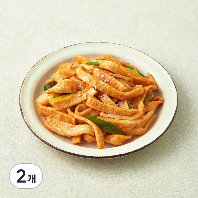 강남밥상 간장 어묵볶음, 100g, 2개