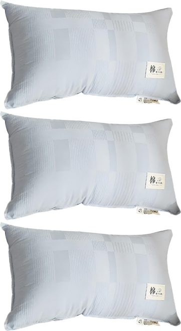 HONDONI 4D人體工學羽絲絨紓壓枕 Z5-BL, 水藍色, 3入