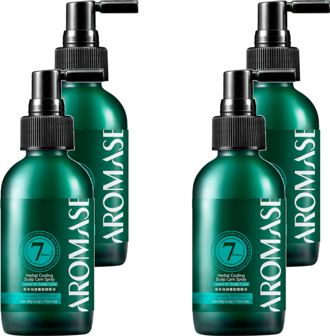 AROMASE 艾瑪絲 全效型 草本強健養髮精華液, 115ml, 4件