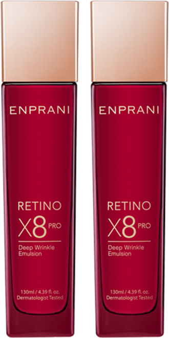 ENPRANI Retino X8 Pro深層緊緻乳液, 130ml, 2瓶