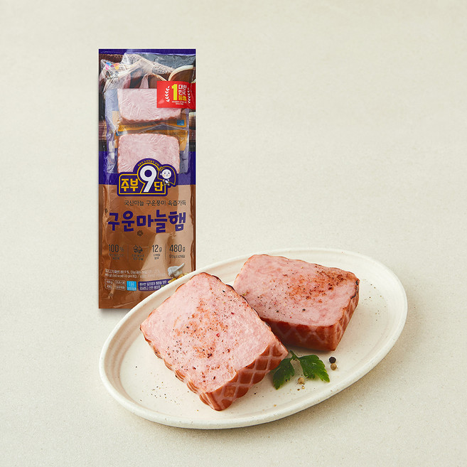 목우촌 주부9단 구운마늘햄 4개입, 480g, 1개