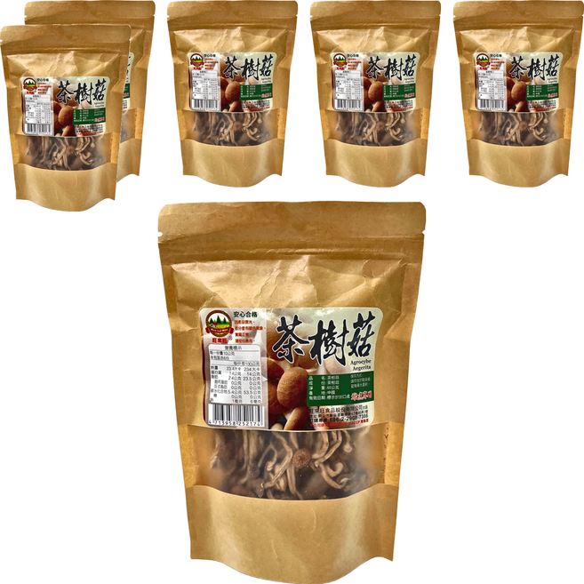 WON LAI WON 旺來旺 茶樹菇, 60g, 6包