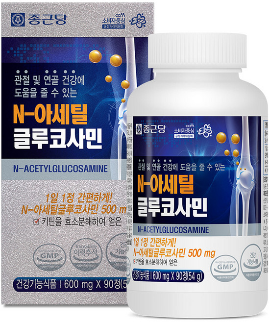 종근당 N아세틸 글루코사민, 90정, 1개