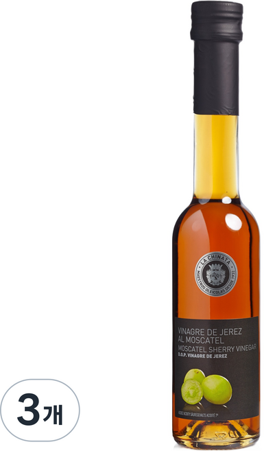 라치나타 모스카텔 쉐리비니거, 270ml, 3개