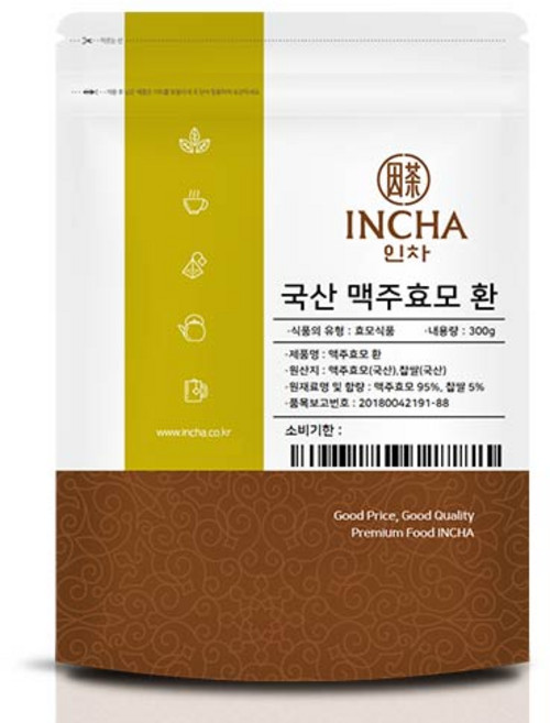인차 국내산 맥주효모 환, 1개, 300g