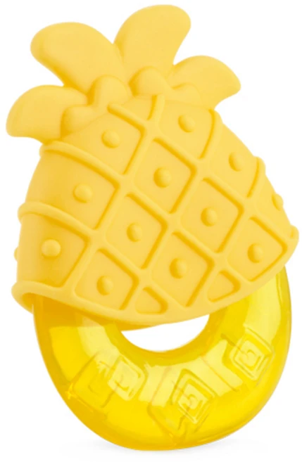 누비 아이스겔 과일 치발기, 단품, 파인애플, 1개 - 쿠팡