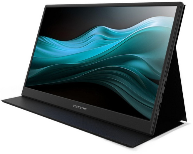 Elecsync FHD 便攜式螢幕, 39.6cm, S15A(黑色)