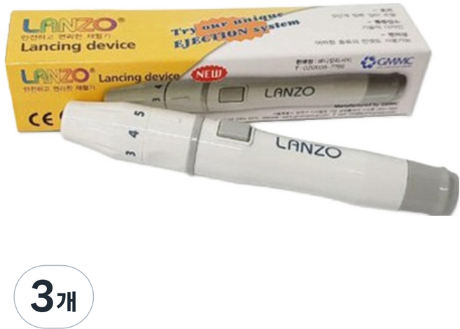 란조 채혈기, 1개입, 3개