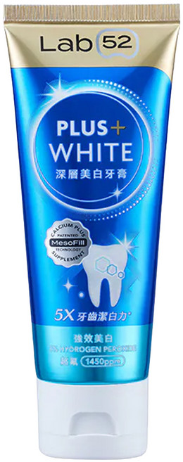 Lab52 齒妍堂 深層美白牙膏, 80g, 1條