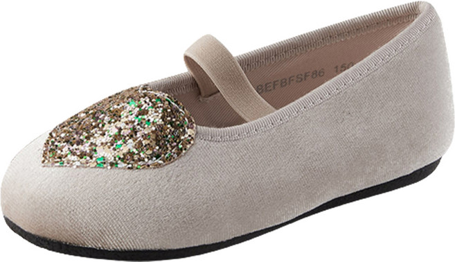 빔보빔바 여아용 뉴하트 플랫슈즈