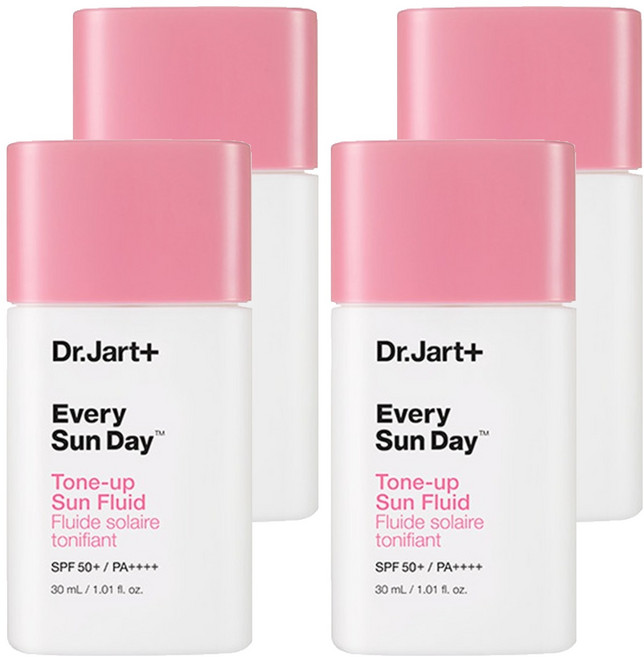 닥터자르트 에브리 선 데이 톤업 선 플루이드 SPF50+ PA++++, 30ml, 4개