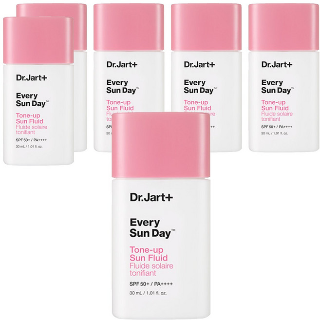 닥터자르트 에브리 선 데이 톤업 선 플루이드 SPF50+ PA++++, 30ml, 6개