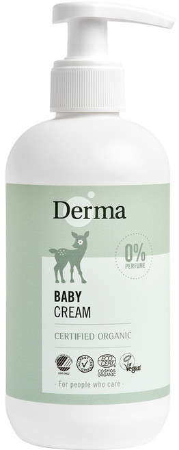 Derma 寶寶有機滋潤護膚霜, 250ml, 1瓶