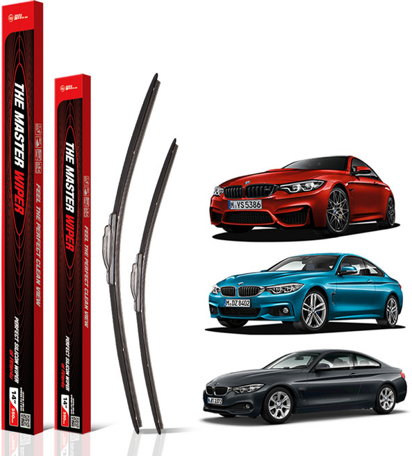 필터포유 더 마스터 실리콘 플랫 와이퍼 세트, BMW 4시리즈 F32 / F33 / F36 / BMW M4 F82 / F83