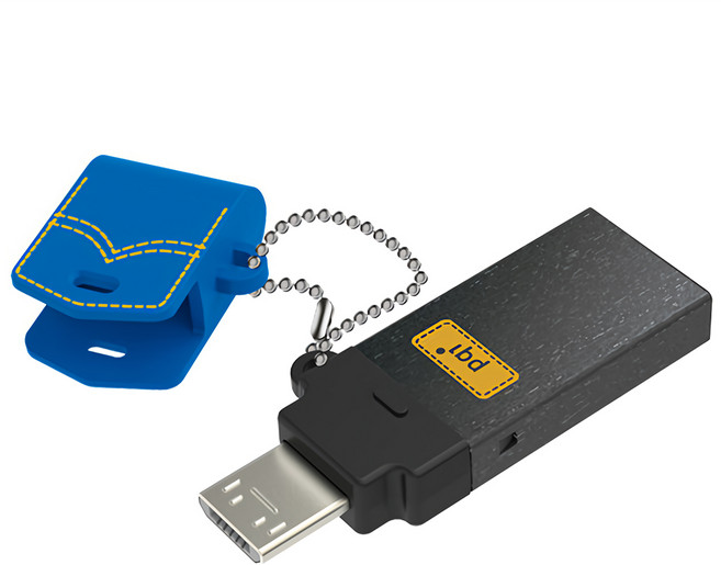 pqi 勁永 Connect 301 USB隨身碟 適用於智慧手機和平板電腦PC 帶OTG支持, 8GB, 1個