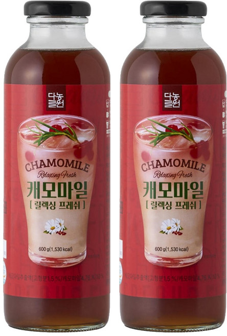 다농원 캐모마일 릴렉싱 프레쉬, 600g, 2개
