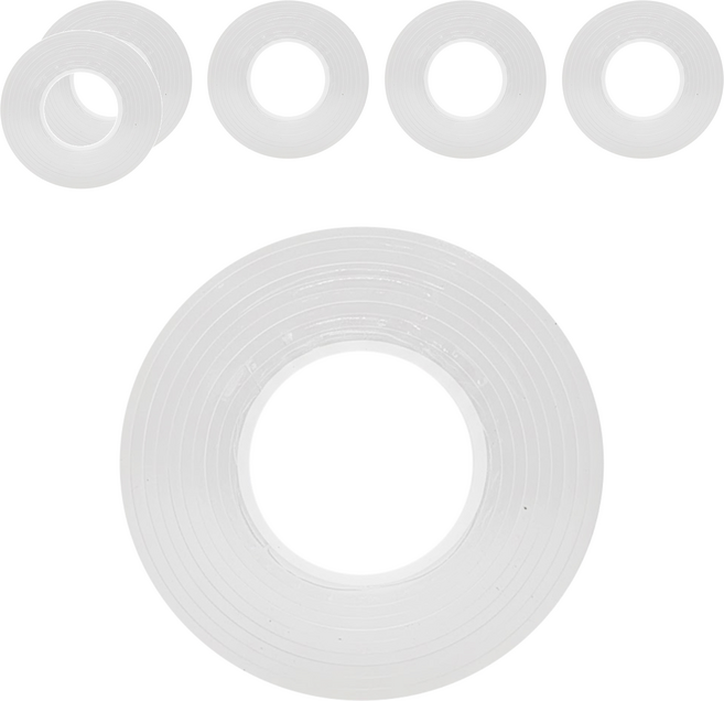 SUCCESS 成功 奈米不留痕膠帶 30mm, 6個