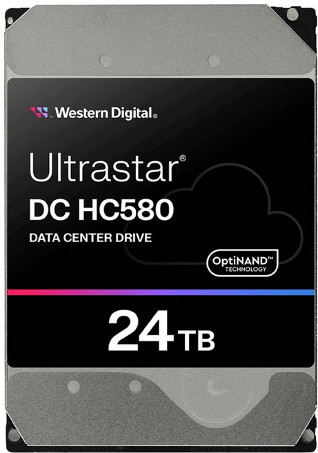 Western Digital 威騰 Ultrastar 5年保固 HDD SATA, 24TB, HC580