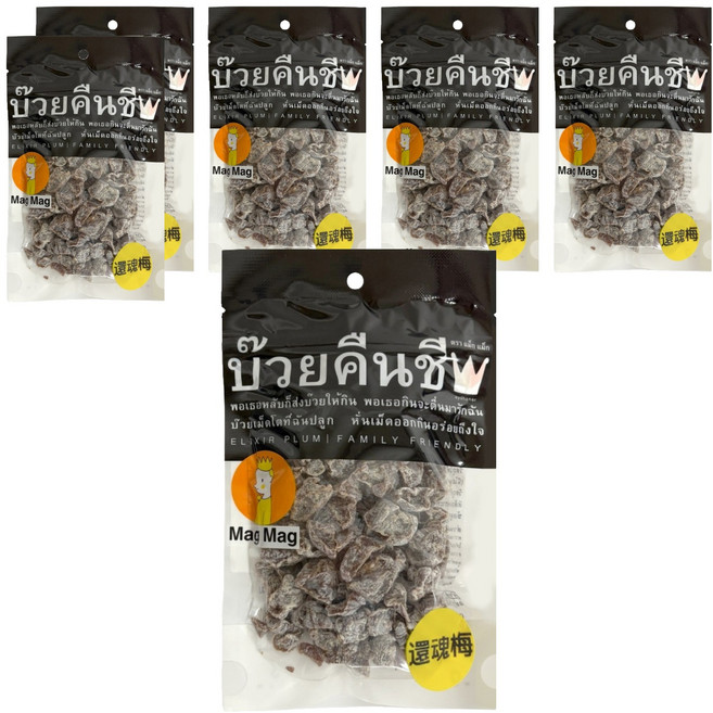 Mag Mag 泰國還魂梅, 186g, 6包