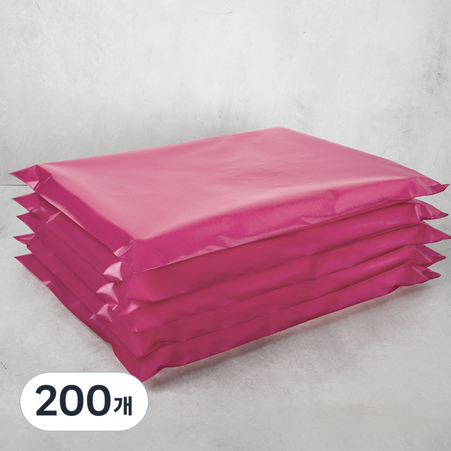혜림봉투 HDPE 택배봉투 핑크, 200개