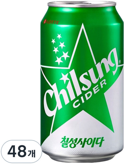 칠성사이다, 355ml, 48개