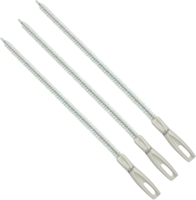 하이엉클 세면대 배수구 청소솔 3p, 화이트