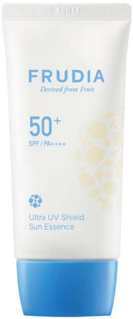 FRUDIA 台灣公司貨 鮮果水潤輕盈防曬霜 SPF50+ PA++++ 三重玻尿酸保濕 專利植萃防護 藍莓西印度櫻桃修護, 50g, 1條