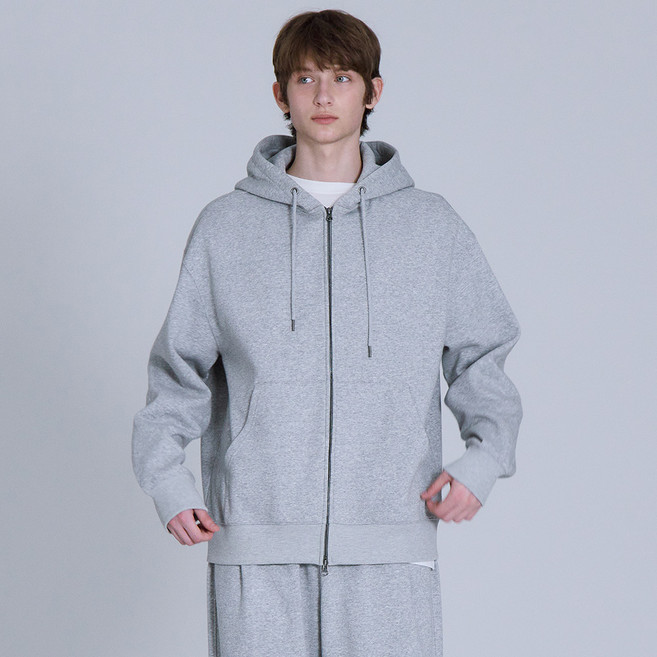 베이직하우스 남녀공용 베이직 후드집업 점퍼 LAJP7101