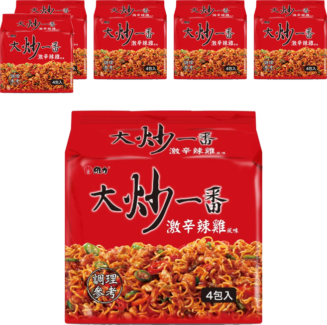 維力 大炒一番 激辛辣雞, 24包