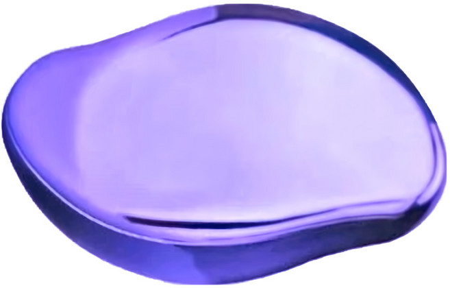 ecoomi 奈米玻璃磨腳石 手柄材質: ABS 銼面材質: 玻璃, 1個, 1個, 72.2g