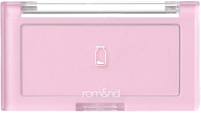 rom&nd 台灣公司貨 牛奶系列 勝過臉頰腮紅 4g, W01 桑葚牛奶, 1個