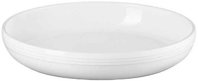 LE CREUSET 舊金山系列義麵盤 960ml, 雪花白, 1個