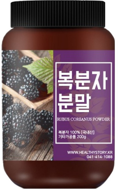 건강스토리 복분자 분말, 200g, 1개