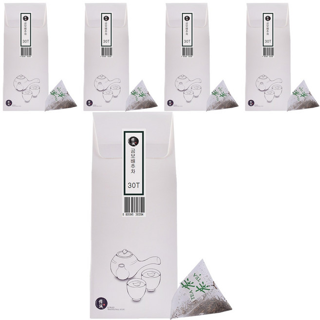 양원농장 곰보배추 삼각티백차, 1.2g, 30개입, 5개
