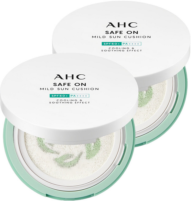 AHC 積雪草物理涼感防曬氣墊, 2個, 25g