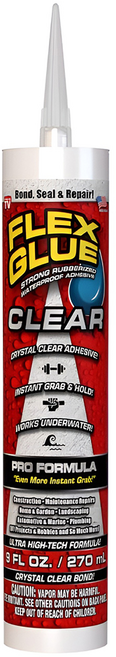 FLEX GLUE 大力固化膠 透明色 270ml, 1支