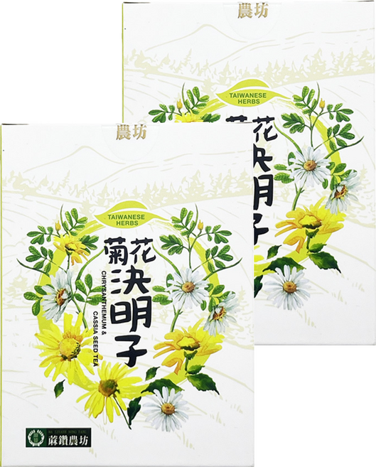 蔴鑽農坊 菊花決明子, 2個, 1.5g, 12個裝