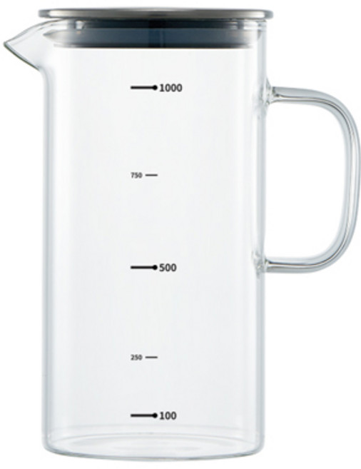 르베르폴리세 퓨어 스텐뚜껑 내열 물병, 혼합색상, 1L, 1개