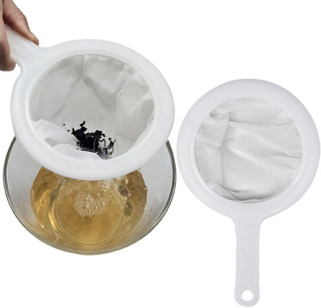 까사라이프 미세 거름망 두유 필터 400목, 화이트, 2개