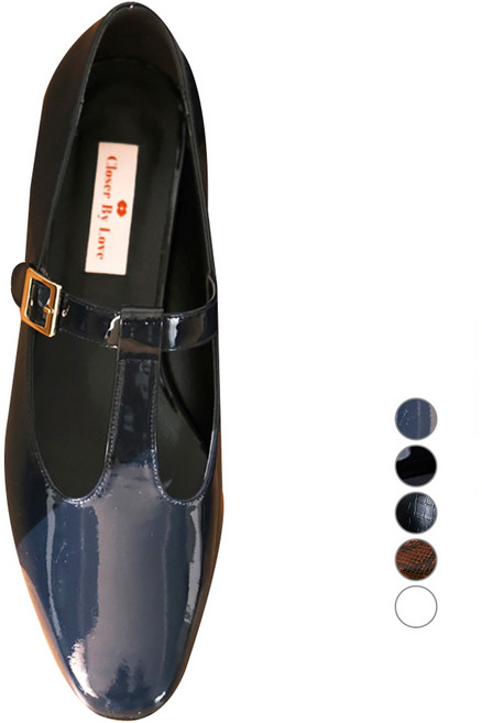 클로저바이러브 여성용 보트T 클래식 로퍼 4cm