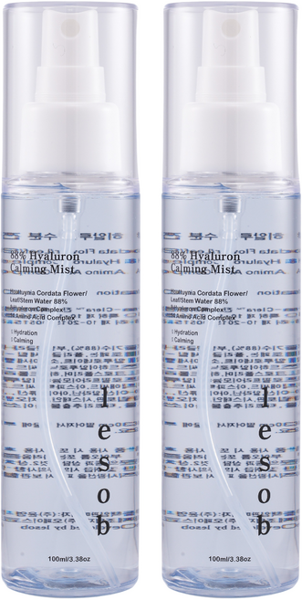 르솝 진정 더마 수분 미스트 히알루론산, 100ml, 2개