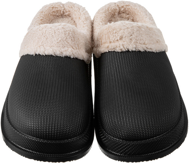 캐럿 남녀공용 베이직 겨울 방한 털 슬리퍼