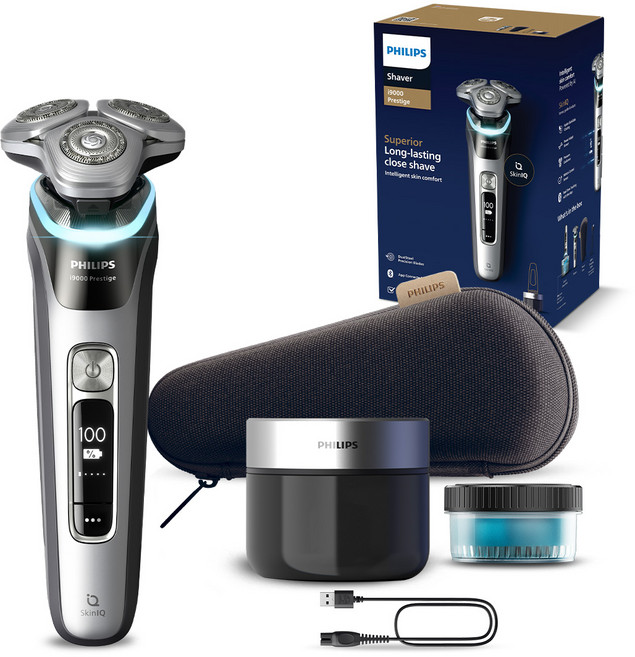 필립스 i9000 시리즈 프레스티지 전기면도기, XP9204/20, 다크 슬레이트노바