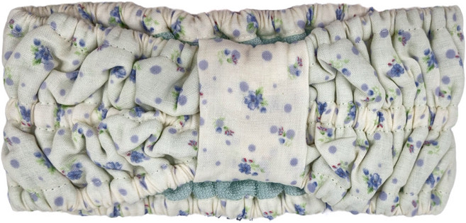 imabari towel 今治毛巾 日本製今治產花朵立體髮帶, 紫色, 1個