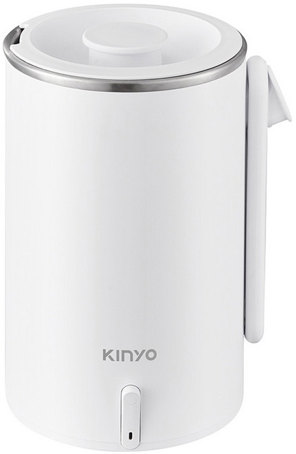 Kinyo 304不鏽鋼隨行快煮壼 附電源線 + 收納袋 123 x 108 x 168mm 580g 600ml, AS-HP65