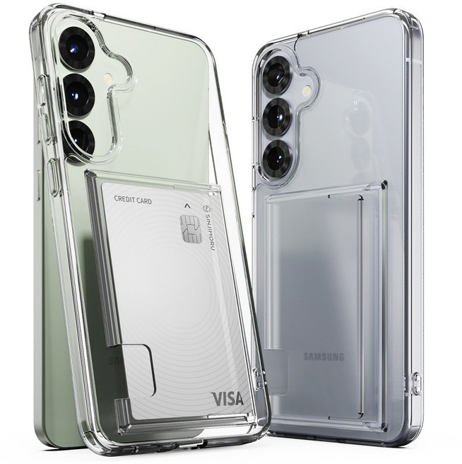 신지모루 2장 수납 에어클로 카드슬롯 휴대폰 케이스