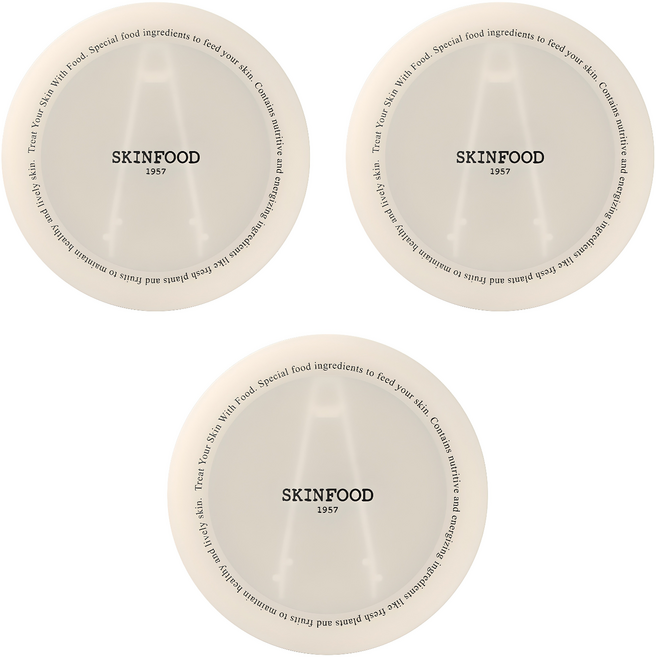 스킨푸드 패드 케이스, 3개