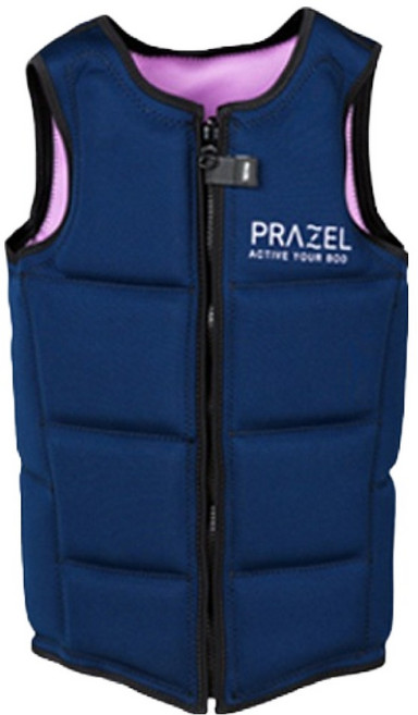 프라젤 리버서블 네오프렌 구명조끼, 네이비 + 핑크