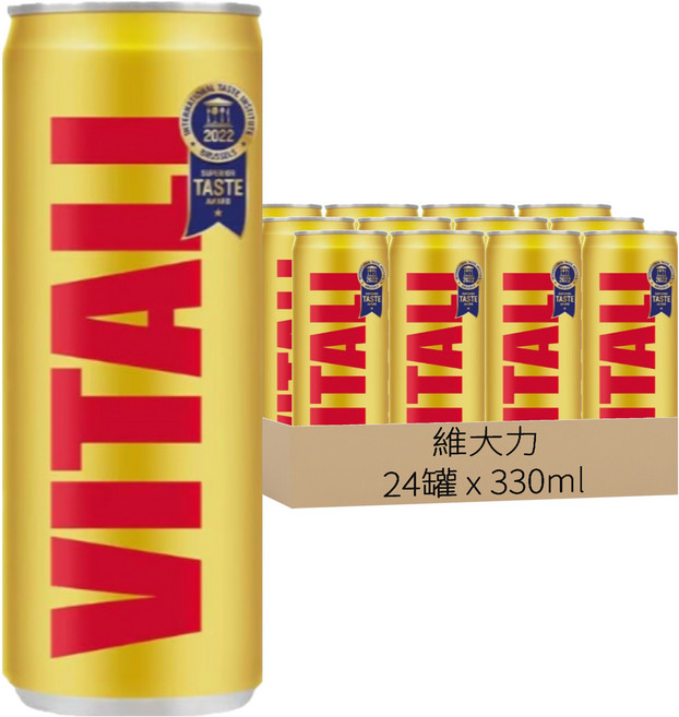 維大力 VITALI Vitamin 汽水, 330ml, 24罐