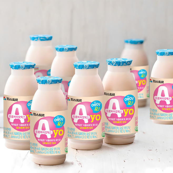 파스퇴르 요구하이 에이요 요구르트, 145ml, 1개입, 8개